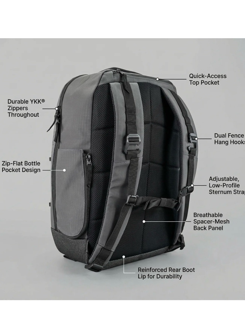 Forwrd Pickleball Backpack Green - Picture 10 of 14